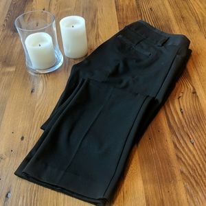 Black Columnist Suit Pants